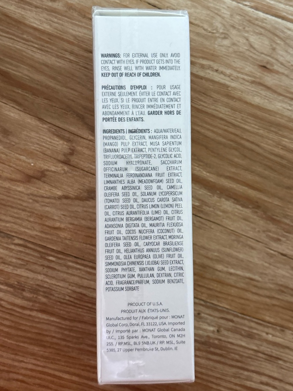 Monat Rewind Age Control Nectar Skin-Perfecting Superfruit AHAs 1 oz New Sealed - Picture 3 of 3